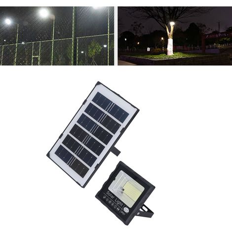 Projecteurs solaires LED pour cours, ponts et bâtiments éclairage solaire ultra-lumineux et étanche. (1/5)