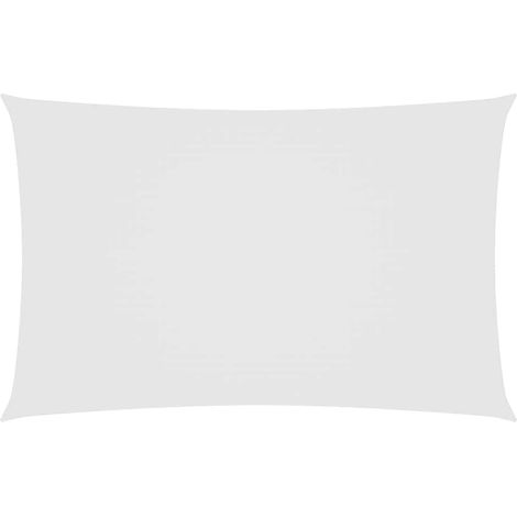 Maison Exclusive - Voile de parasol tissu oxford rectangulaire 6x8 m blanc (1/5)