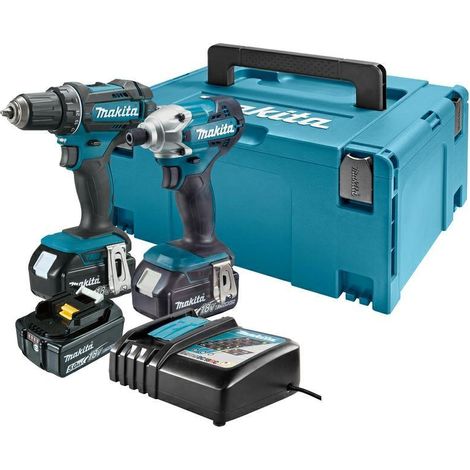 Zestaw combo 18v 3x5,0ah makpac dlx2339jx1 makita