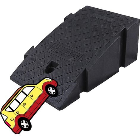 Portable Non-Slip Threshold Ramps (40 x 25 x 19 cm) (1/5)