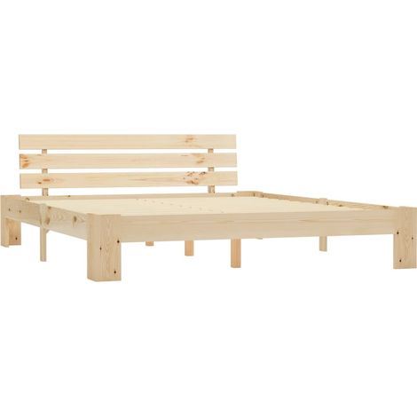 Maison Exclusive - Giroletto senza Materasso 180x200 cm in Legno Massello di Pino