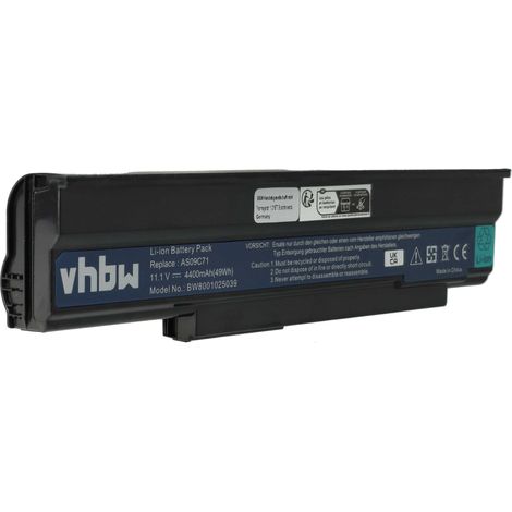 vhbw Akku kompatibel mit Packard Bell EasyNote NJ65-AU-020UK, NJ66, NJ31, NJ31-RB010FR, NJ32, NJ65 Notebook (4400 mAh, 11,1 V, Li-Ion) (1/5)