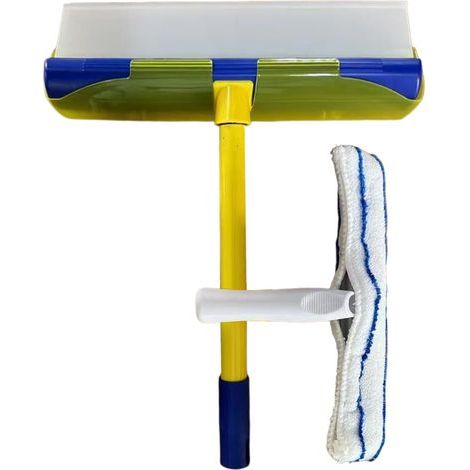 Grattoir pour Nettoyage de fenêtres - Outil de Nettoyage de miroirs en Silicone  Raclette de fenêtre pour la Maison  pour Salle de Bain, Cuisine, sols, Maison, Usage Domestique (1/5)