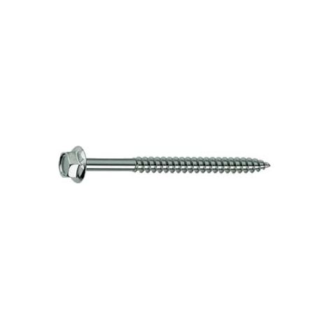 VITE TIRAFONDI PER LEGNO TE CON FINTA RONDELLA ZINCATA IN BLISTER- - ø mm.6x40 in blister pz.20 (B) - 5 pezzi AMBROVIT