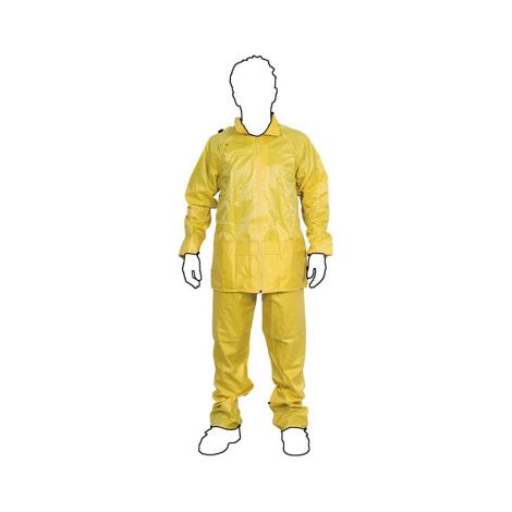 Trajes agua triple capa PVC/Pol XL Amarillo
