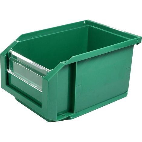 Bac Européan 3L Vert avec Volet Abattant - 5045046