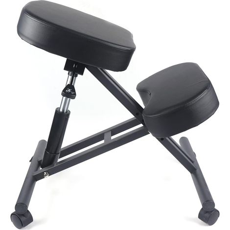 Tabouret au genou ergonomique - Tabouret au genou réglable - Correcteur de posture - Chaise orthopédique - Pour la maison et le bureau (1/5)