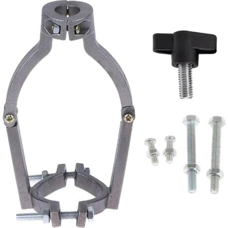Square Hole Drill Bit Adapter for Installation and Removal - Mortising Accessory for Pillar Drills, for Drills (1/5)