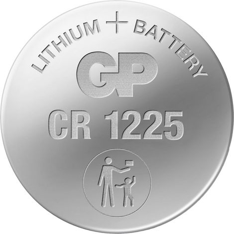 GP Knopfzelle CR1225 3 V 1 St. 62 mAh Lithium GPCR1225STD255C1 (1/5)