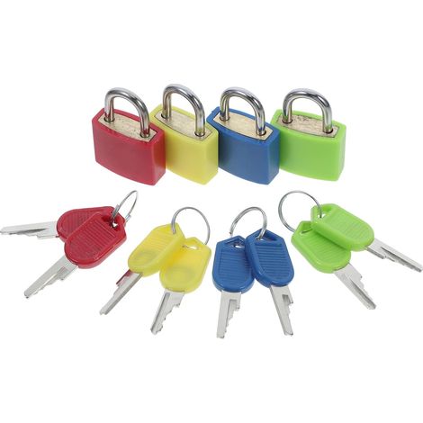 mini cadenas à clé en cuivre légers et portables pour sacs à (1/5)