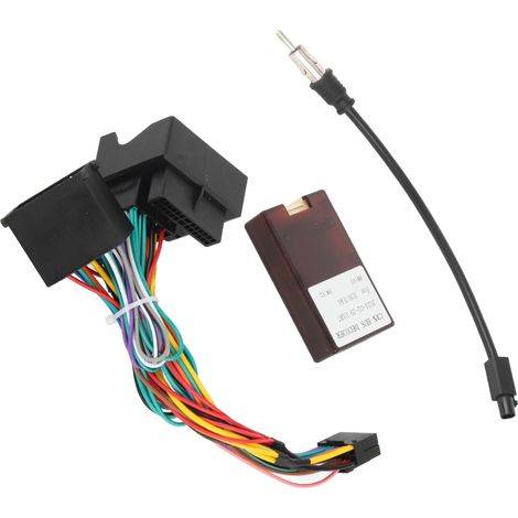 Adaptateur de faisceau de câbles audio pour câble d'alimentation de voiture avec boîtier Canbus de remplacement pour F30/F10/X5/E46/E39/E53