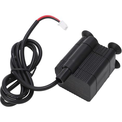 Bürstenlose Mikro-Wasserpumpe mit roter Kupferspule, leise Mini-Booster-Wasserpumpe für Aquarien, 12 V DC