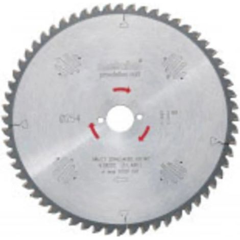 [NEUWERTIG] B-Ware Metabo Kreissägeblatt Sägeblatt Holzbearbeitung 250 Mm Hartmetall 60 Zähne