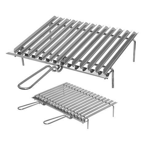 GRIGLIE EL GAUCHO BIO INOX 50X35 CM