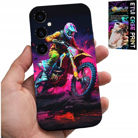 Custodia per Samsung Galaxy S25 plus - moto, motocross, corse estreme (1/5)