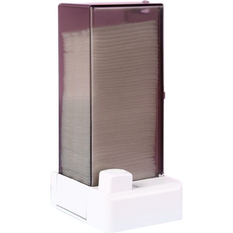 Distributeur automatique de cotons démaquillants, support à pression pour cotons cosmétiques, organisateur de disques de coton (1/5)