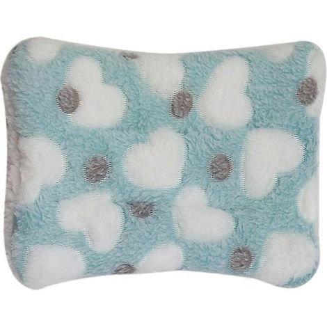 Hamster Cotton Ball House, nid douillet en coton, remplissage chaud et moelleux pour cage, literie d’hiver, matelas doux pour petit animal, taille L, vert. (1/4)