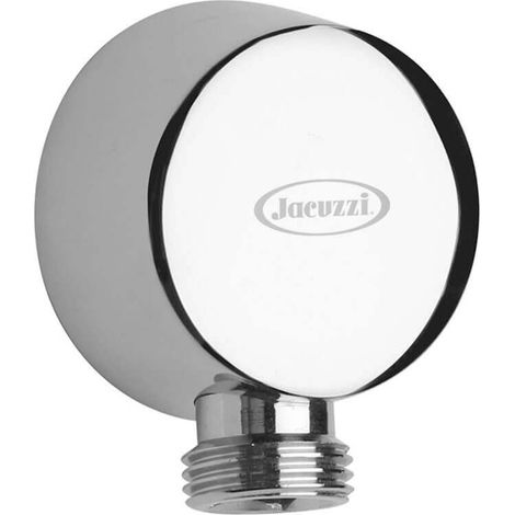 Presa acqua universale a parete attacco 1/2 ottone cromo Jacuzzi rubinetteria 1990195JA00 (1/2)