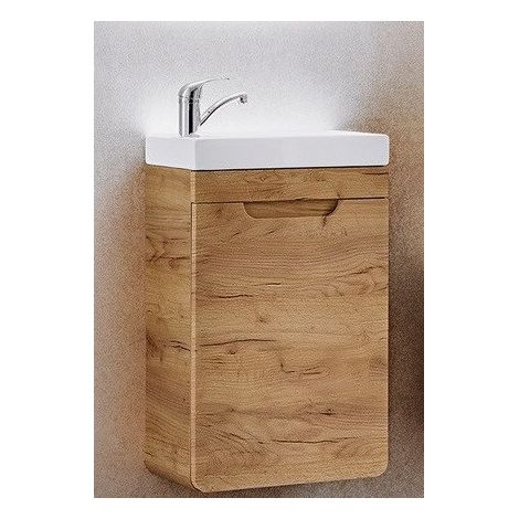 Ensemble meuble sous-vasque + vasque - P 22 x L 40 cm - Archipel Craft - Livraison gratuite