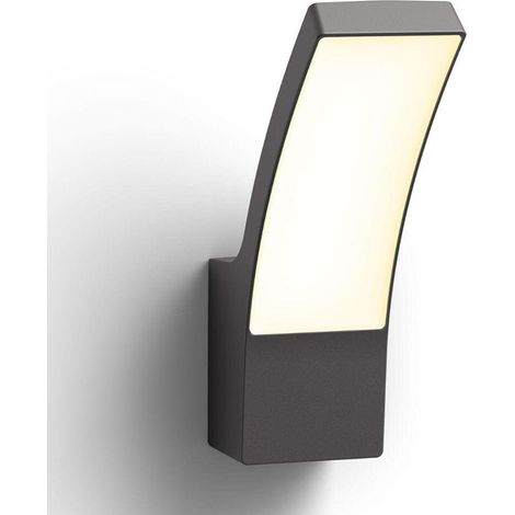 Philips LED Außenwandleuchte Splay anthrazit warmweiß Wandleuchte (1/5)