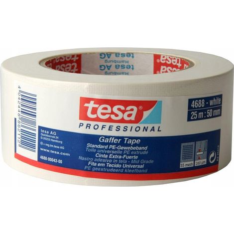 NASTRO TELATO MT 25X50 BIANCO (1/4)