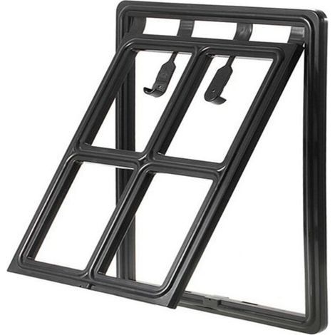 Chatière pour chiens et chats – Porte moustiquaire 35 cm x 45 cm – Installation facile – Convient à toutes les portes et fenêtres-ARCAN (1/5)