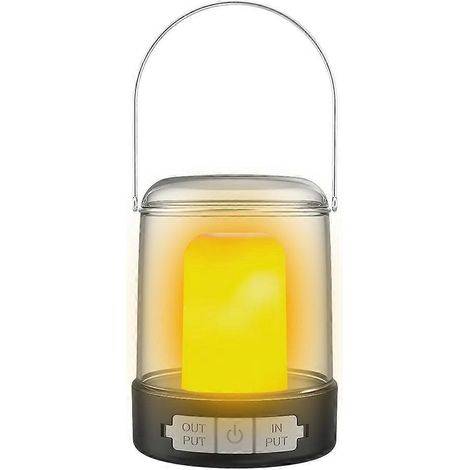 Lampe de camping multifonctionnelle d'extérieur lampe torche à effet flamme pour tente 2024 Ping (1/4)