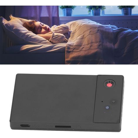 Caméra de surveillance avec enregistreur, vision nocturne, Wi-Fi haute définition, dispositif de surveillance domestique, surveillance de sécurité mobile sans fil à distance, détection de mouvement (1/5)