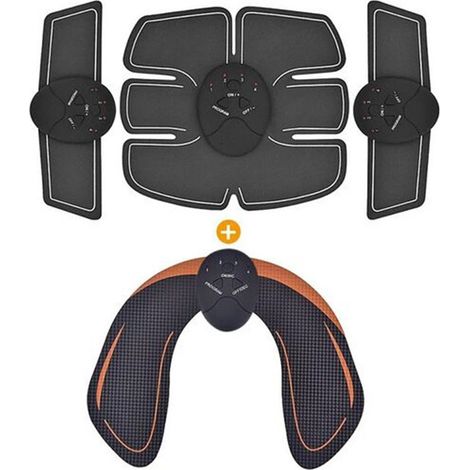 Intelligenter EMS-Muskelstimulator, Set mit 4 Scheiben (batteriebetriebene Version) - AquaForge