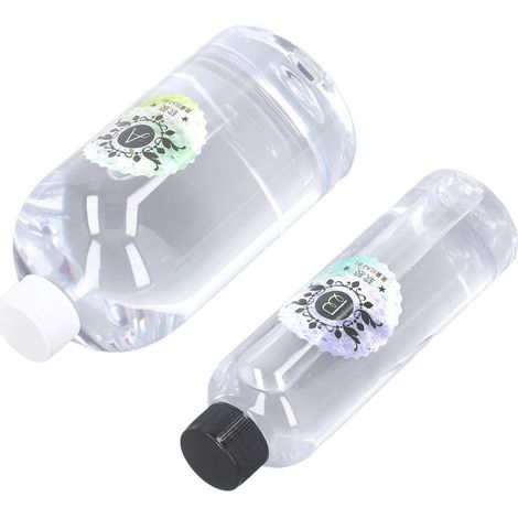 Kit de colle époxy transparente 3:1 pour la création et l'entretien de bijoux. (1/5)