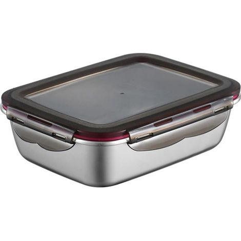 Boîte à bento pour conserver la fraîcheur des aliments, en acier (1/5)