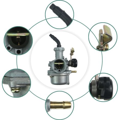 The PZ20-6 XRM110 carburetor is suitable for Honda 110/125cc EX5 BIG 20mm.--DTEKGAZ