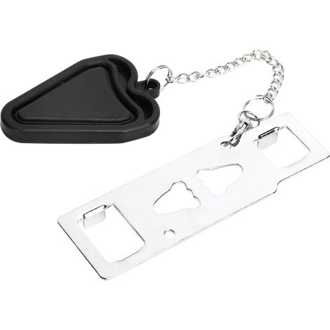 Verrou de porte portable, sécurité pour la maison, les casiers, les voyages, les hôtels, les appartements et les établissements d'enseignement supérieur. (1/5)