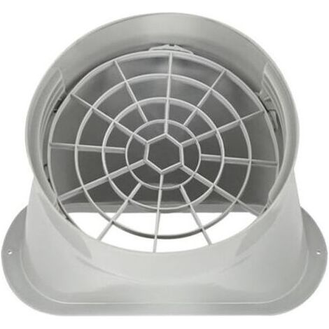 Raccord de tuyau d'évacuation pour climatiseurs portables, adaptateur universel pour fenêtre, ouverture plate (150) + grille anti-rongeurs (1/5)