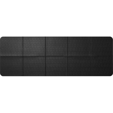 Tapis de Sol Pliable pour Tapis de Course, 6 mm, 610x1730 mm, Protection de Sol PVC Haute Densité, Antidérapant et Imperméable, pour Maison et Salle de Sport (1/5)