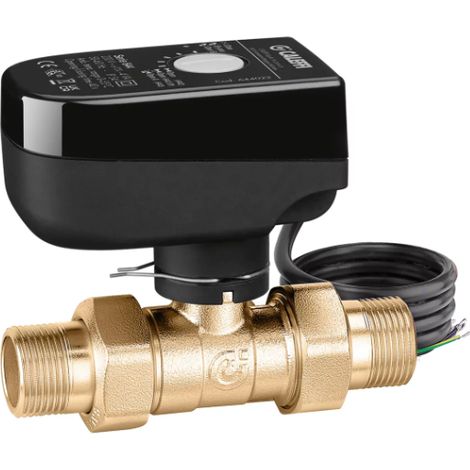 Valvola a sfera a due vie motorizzata Caleffi 64424-64425 230V - 3/4" (1/3)