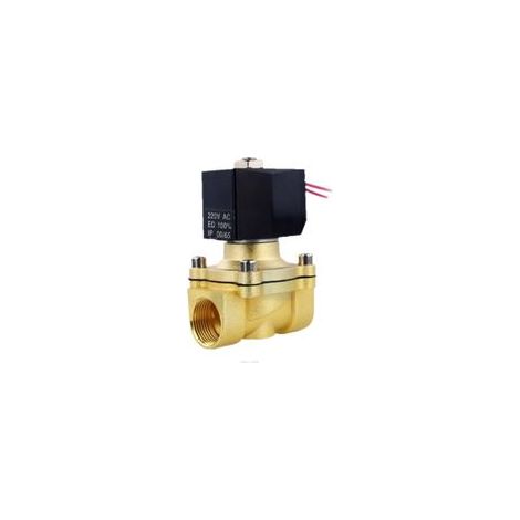 (3/4''G)Electrovanne 220V, 3/4''G, laiton, pour gazole eau air, DN20 (1/5)