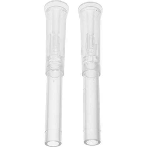 Mini tête de fontaine transparente avec pompe à eau (lot de 6) (1/5)