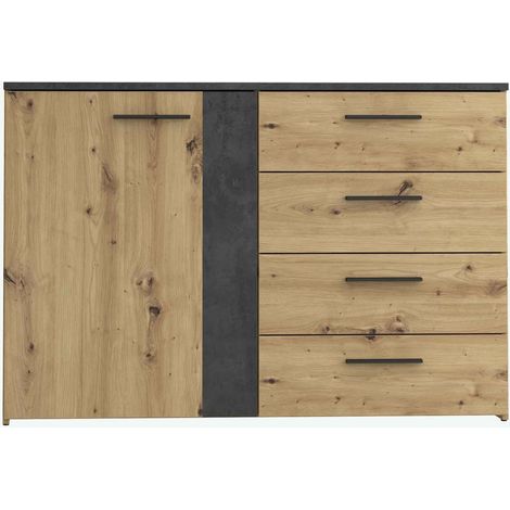Folina  Legno laminato - Grigio scuro - Quercia Artisan (1/5)