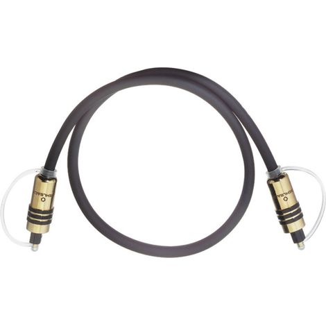 Oehlbach 6087 Toslink Digital-Audio Anschlusskabel [1x Toslink-Stecker (ODT) - 1x Toslink-Stecker (O