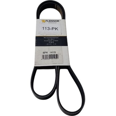 6pk1413 cinghia poly-v alternatore servizi marca flennor (1/5)