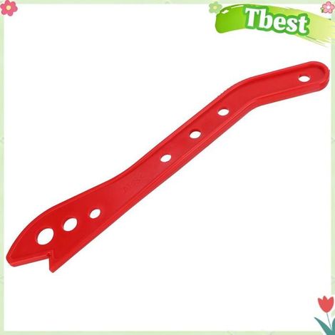 Tbest Sécurité Pousser Bâton Bois Rouge Menuiserie Scie Lame Fraisage (1/4)