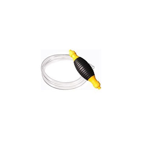 Benzin-Handpumpe, Kraftstoff-Umfüllpumpe, 8 mm, 2 m, Handpumpe, Siphon, Notfall-Handpumpe, Absaugung für Benzin, Diesel, Öl, Wasser, Flüssigkeiten, Aquarien (1/5)