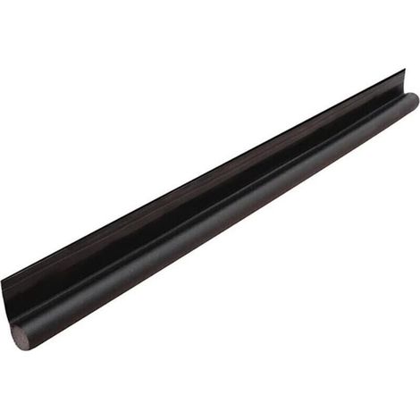 Joint de porte Bande anti-poussière Déflecteur de vent inférieur de porte réglable Bande d'isolation phonique Noir (1/4)