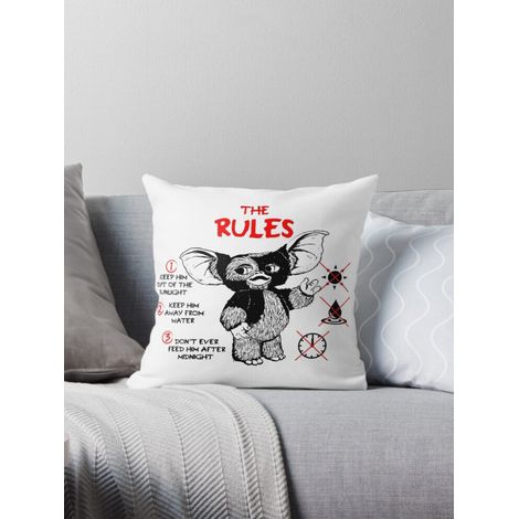 Funda de almohada/cojín/sofá con estampado de duendecillo de AIVO / Funda de almohada de doble cara