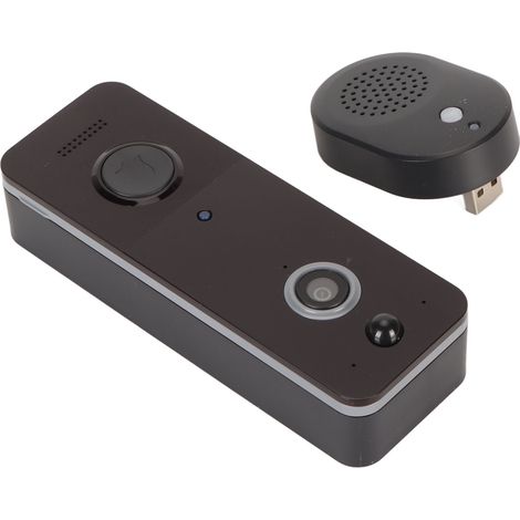 Sichtbare Türklingelkamera mit WLAN, Smart HD, Nachtsicht, Fernbedienung, elektronische Türklingelkamera (1/5)