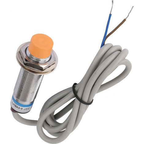 Capteur de proximité inductif NO AC en laiton nickelé LJ18A3-8-J/EZ avec une distance de détection de 8 mm (1/5)