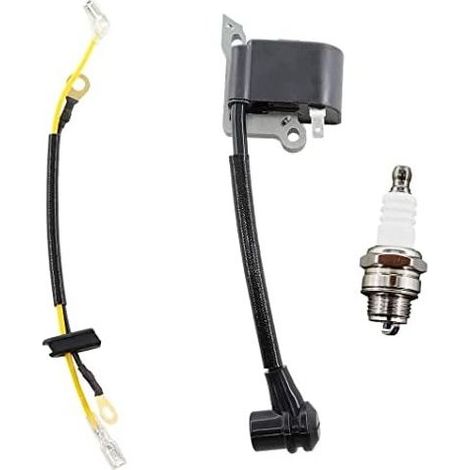 Bobine dallumage avec bougie dallumage pour Husqvarna 136 137 137E 141 142 142E 235 240 23 26 36 41 Remplace 545199901 (1/5)