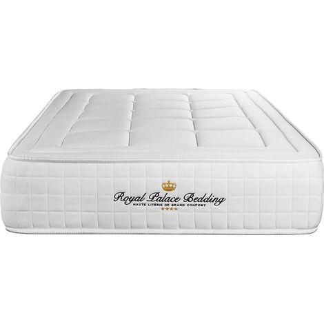 Matratze Balmoral 70x210 cm, Memory-Schaum, Härtegrad 4, Höhe : 24 cm, 3 Komfortzonen