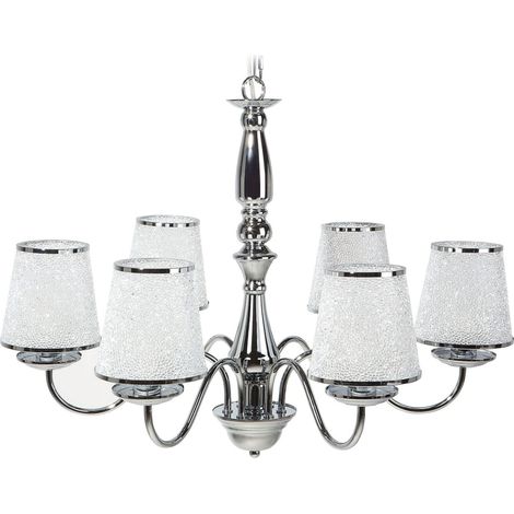 Kronleuchter BRADANO Metall Silber (1/5)